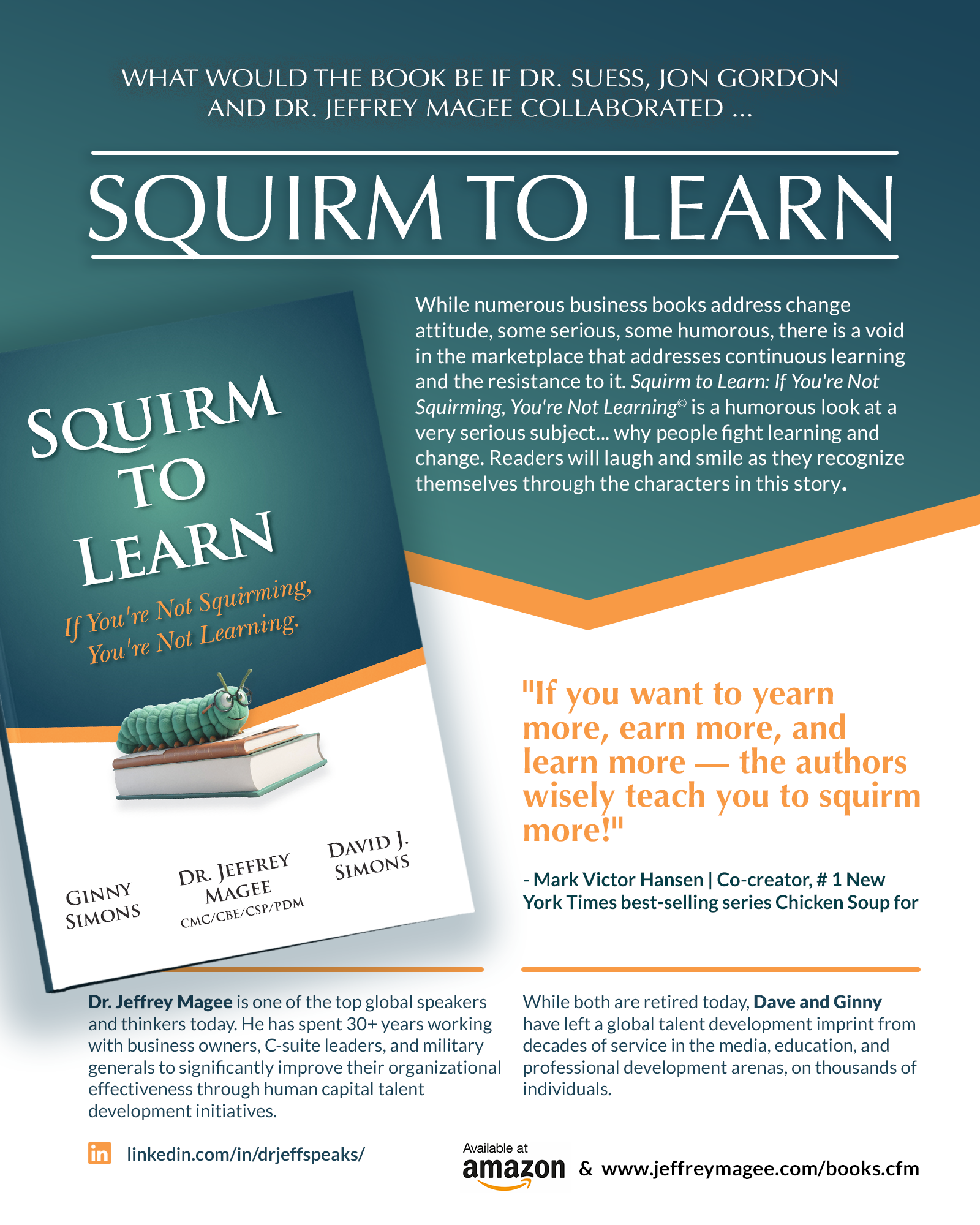 Squirm To Learn Front & Back Book Cover